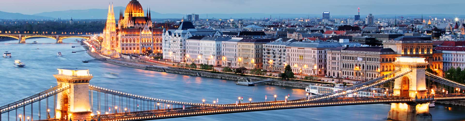 Széchenyi Chain Bridge in Budapest