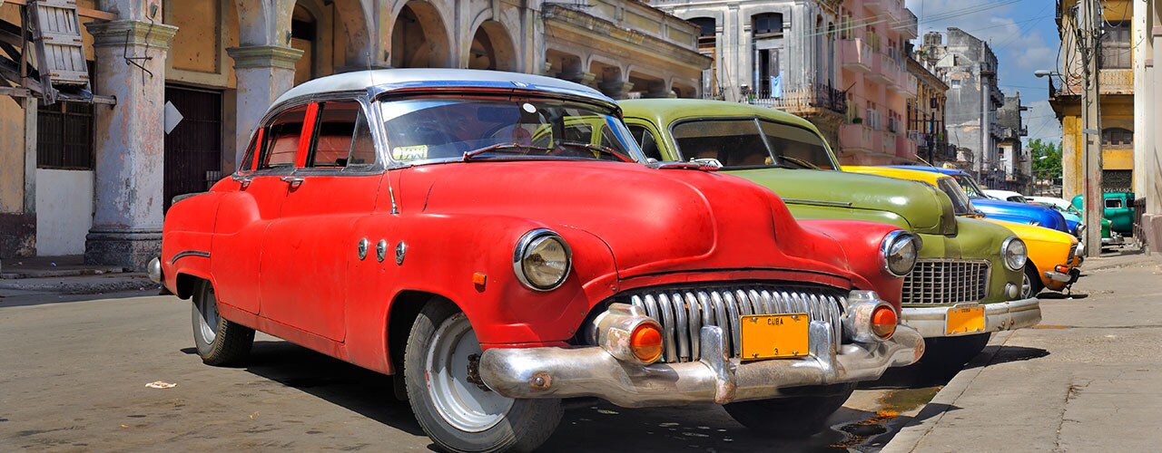 Classic cars in Havana, Cuba