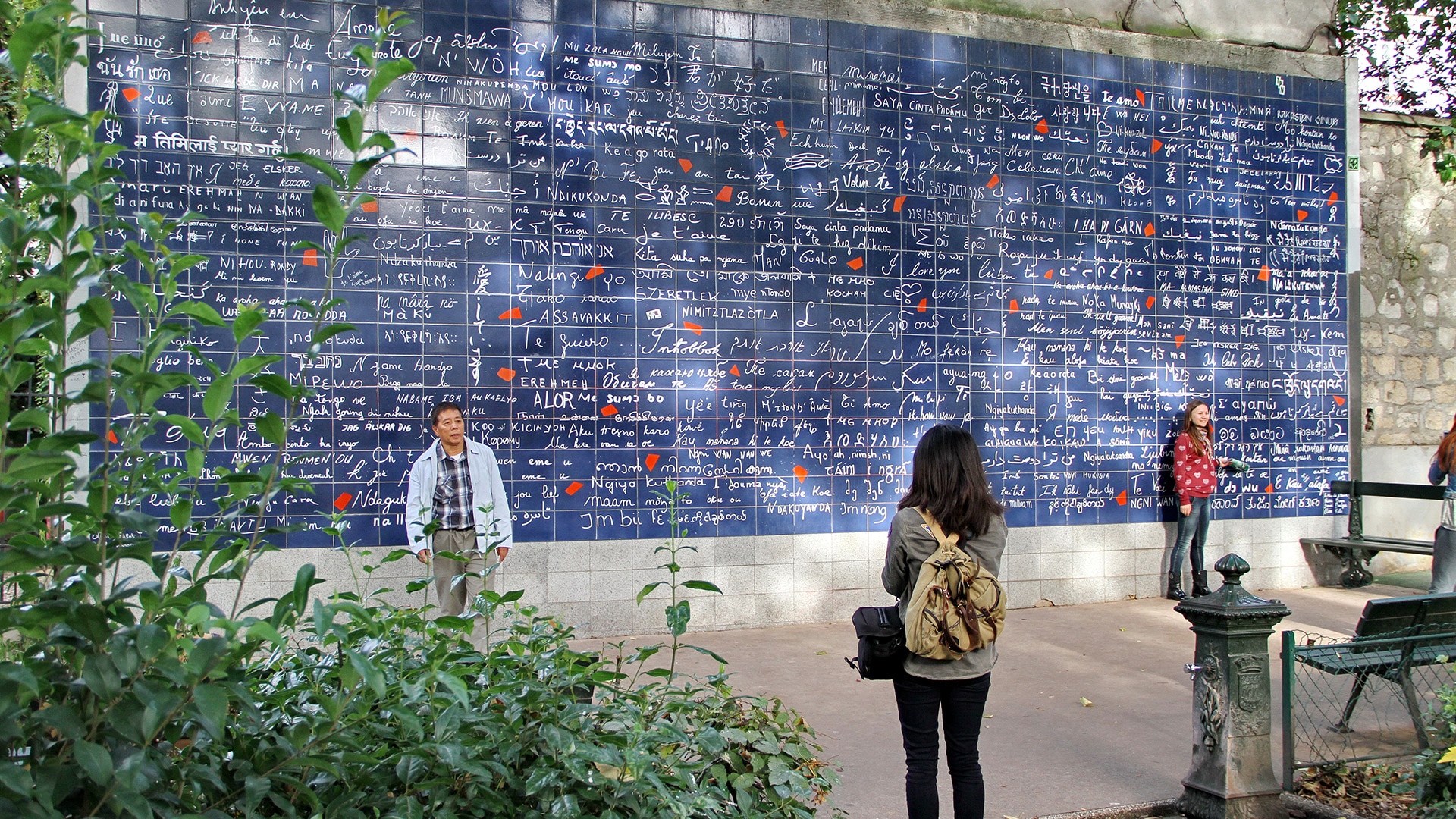 The Wall of Love, Paris, France