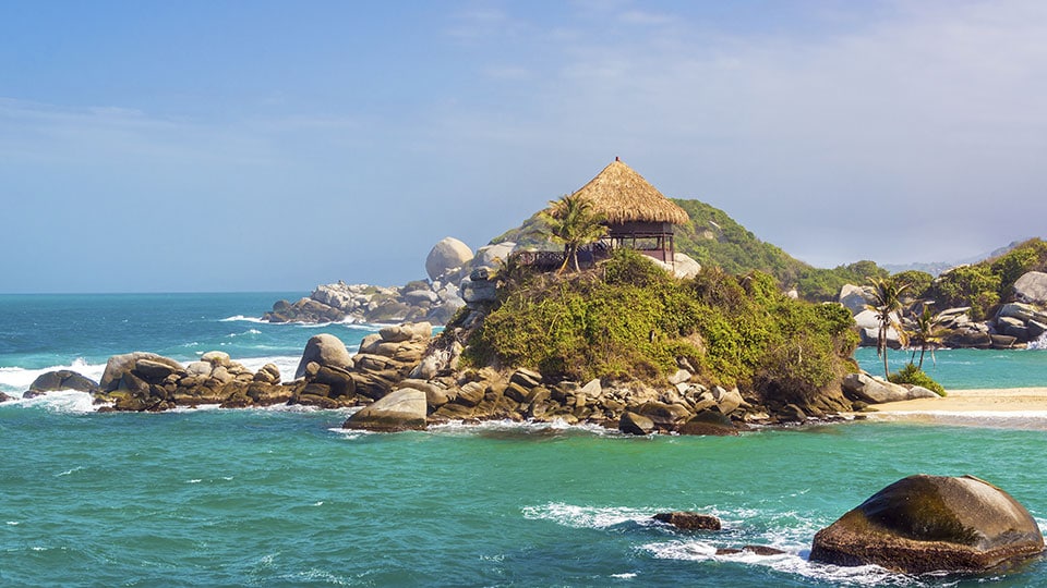 Parque Tayrona is home to secluded tropical beaches, jungle-clad mountains and an unspoilt coastline